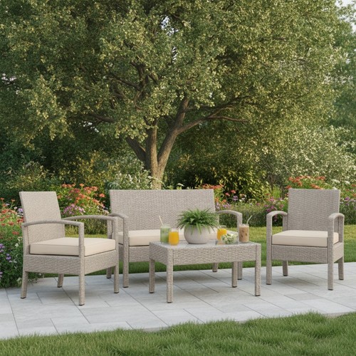 Casaria 7pc rattan - casaria,