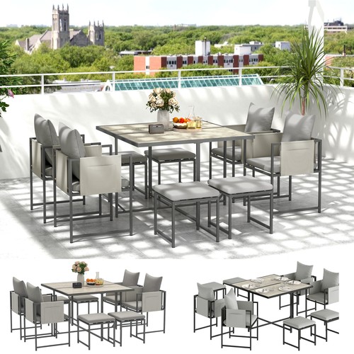 Piece garden dining set - dining,