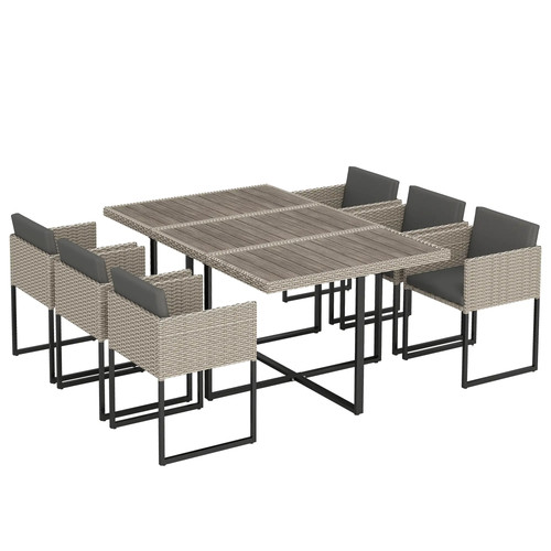 Piece rattan garden - rattan,