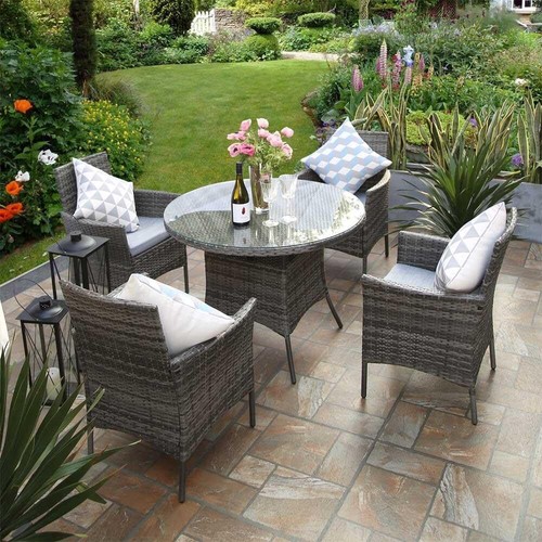 Piece rattan garden - rattan,