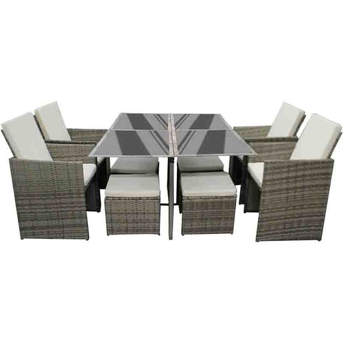 Rattan garden sofa - garden,