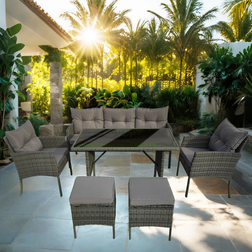 Rattan garden furniture - rattan, 7