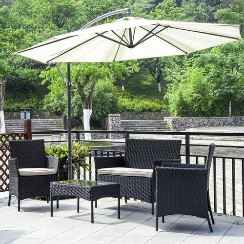 Rattan garden furniture - garden,