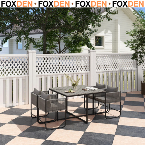 Seater rattan cube garden - 4,