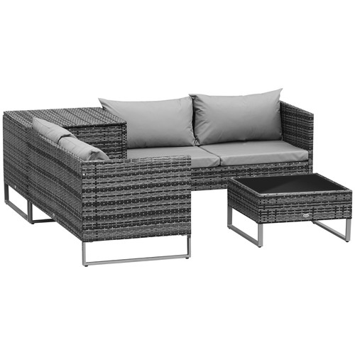 Outsunny rattan garden - rattan,