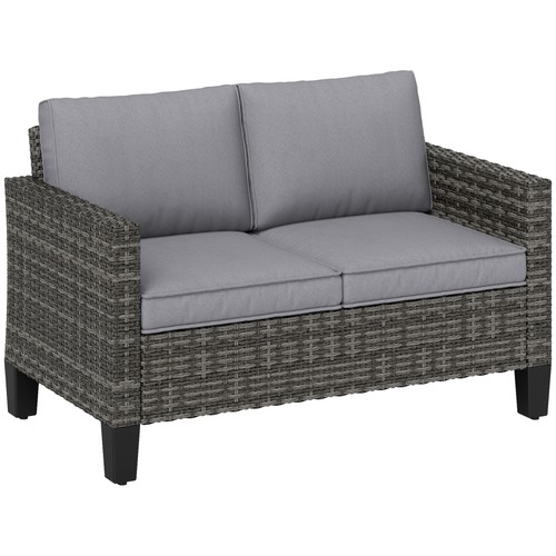 Outsunny rattan sofa - rattan,