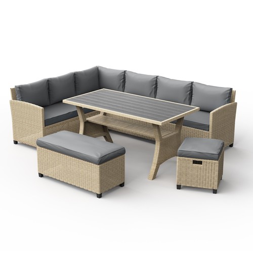 Rattan garden furniture - rattan,
