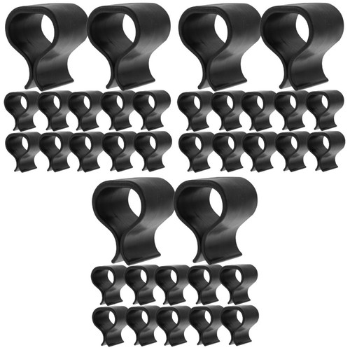 Reusable black plastic - black,