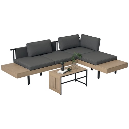 Outsunny hdpe garden furniture - hdpe,