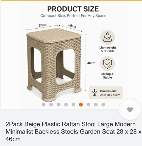 Pack beige plastic - pack,