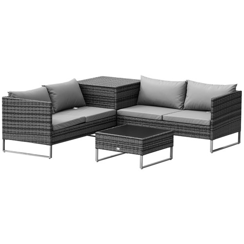 Outsunny rattan garden - outsunny,