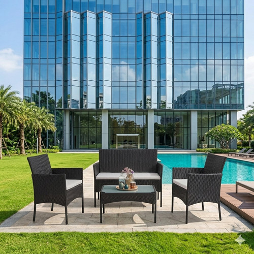 Outdoor rattan garden - outdoor,