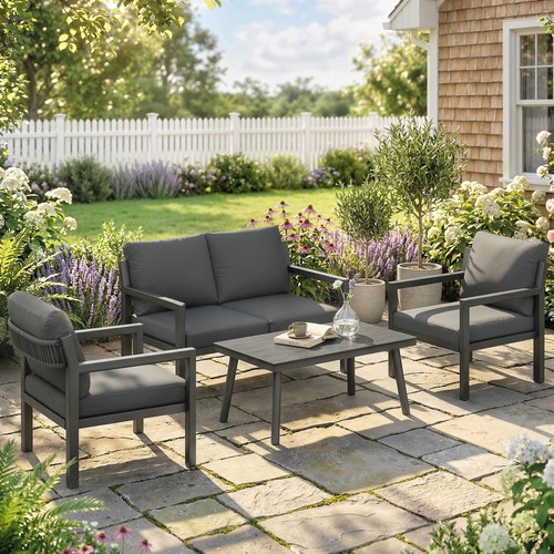 Seater rattan garden - 4,